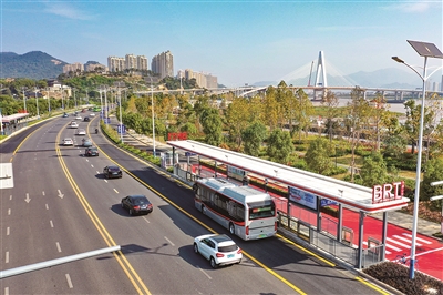 我市首条跨县域快速公交来了 - 温州宣传-温州宣传网